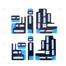 For iPhone 16 Pro, 16 Pro Max Mainboard Inline Insulator Sticker 5 Piece Set (10-Pack)