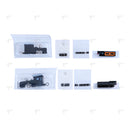 For Apple iPhone 16 Loudspeaker And Microphone Mesh Set Black Compatible (10pcs)