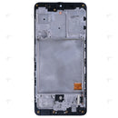 Samsung Galaxy A41 A415F Display And Digitizer With Frame Prism Crush Black Refurbished