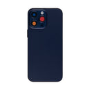 For iPhone 14 Pro Max Complete Housing Incl. All Small Parts Without Battery And Back Camera Deep Purple