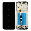 Samsung Galaxy A22 5G A226B Display And Digitizer With Frame Black Service Pack