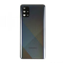 Samsung Galaxy A71 A715F Back Cover Prism Crush Black With Lens (OEM)