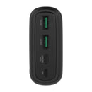 Rixus RXPB38B High Capacity Power Bank 30.000mAh Black