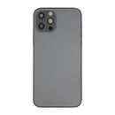 For iPhone 12 Pro Complete Housing incl. All Small Parts Without Battery & Back Camera (Graphite)