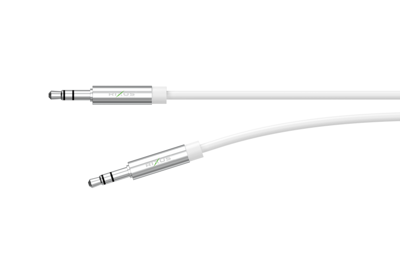 Rixus RX2040 Audio Cable 3.5mm Jack To 3.5mm Jack 2mtr