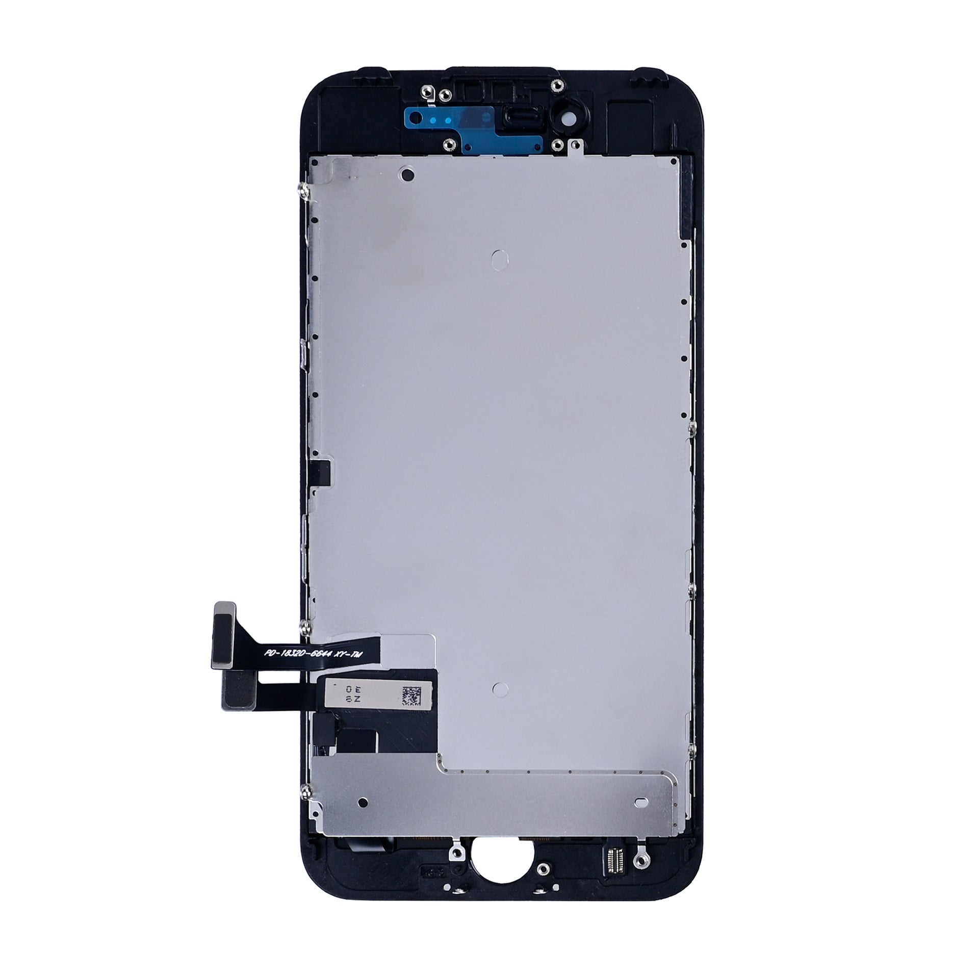 For Apple iPhone 7 Display And Digitizer With Backplate Black Compatible