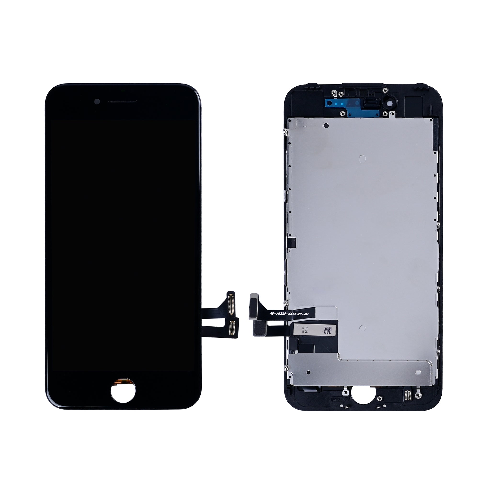 For Apple iPhone 7 Display And Digitizer With Backplate Black Compatible