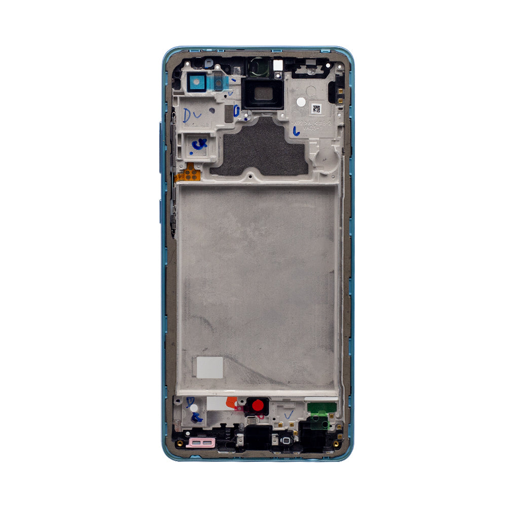 Samsung Galaxy A72 A725F Middle Frame Blue OEM