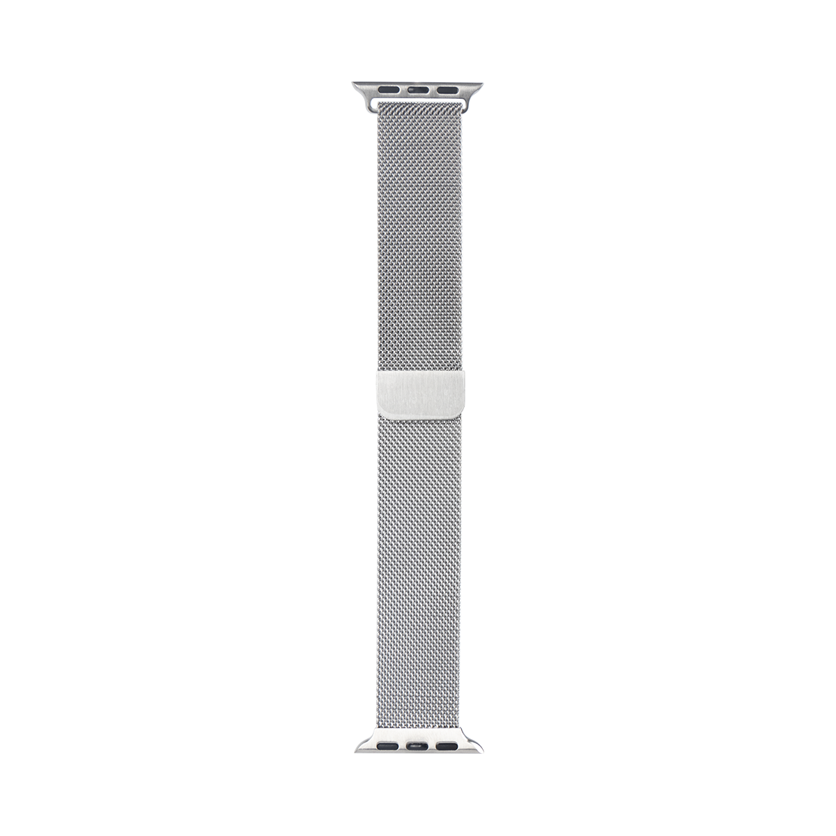 Milanese Loop Band For Apple Watch 42mm, 44mm, 45mm, 49mm Silver Retail Box