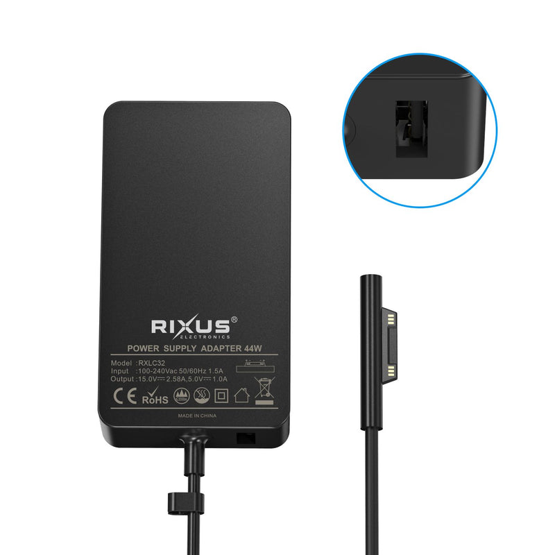 Rixus RXLC32 Microsoft Surface Charger 44W