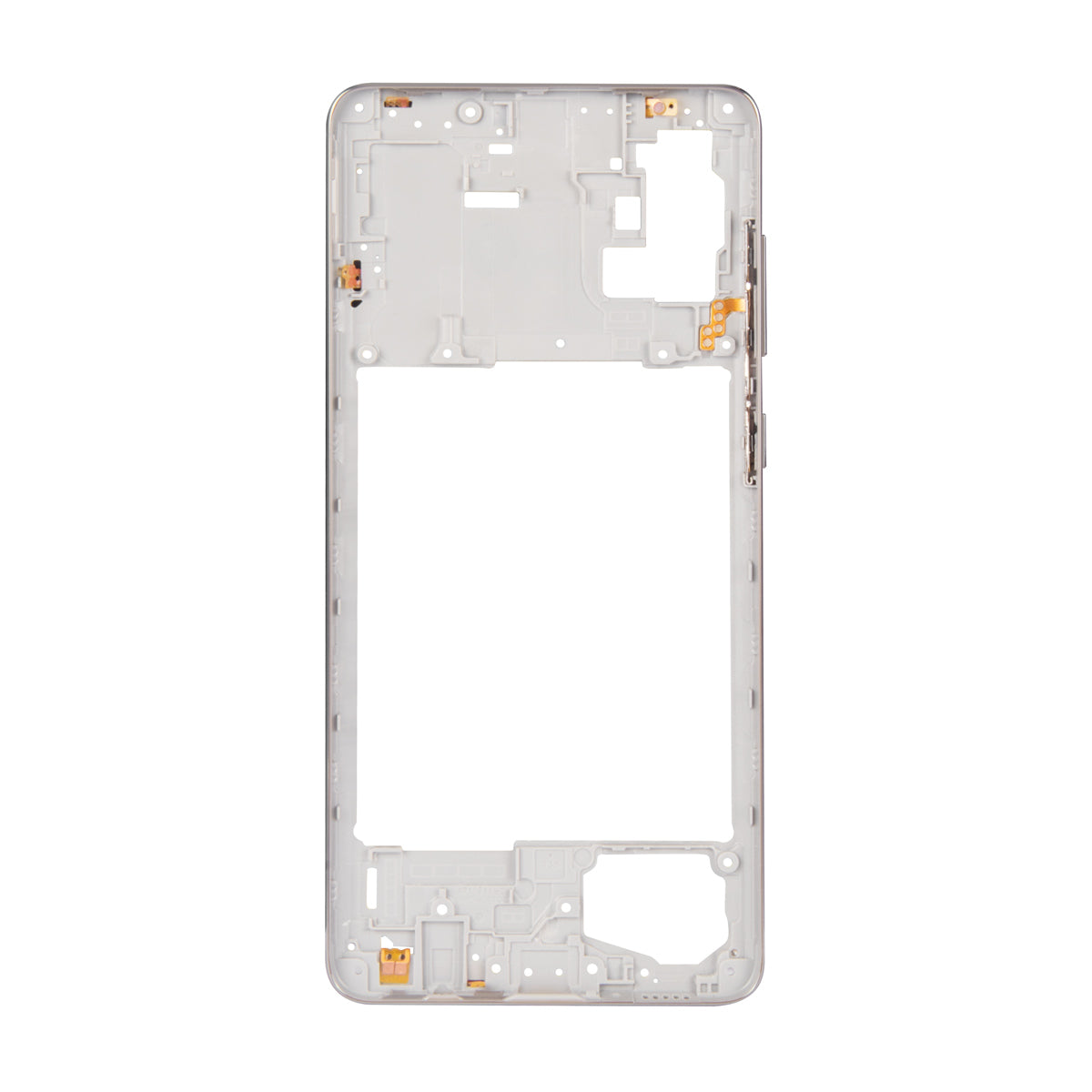 Samsung Galaxy A71 A715F Middle Frame Prism Crush Silver Original