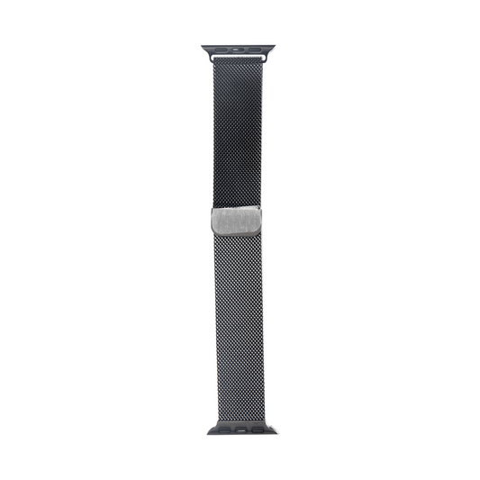 Milanese Loop Band For Apple Watch 42mm, 44mm, 45mm, 49mm Black Retail Box