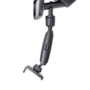 Rixus RXHW65 360 Degree Rear View Mirror Phone Holder Mount Black