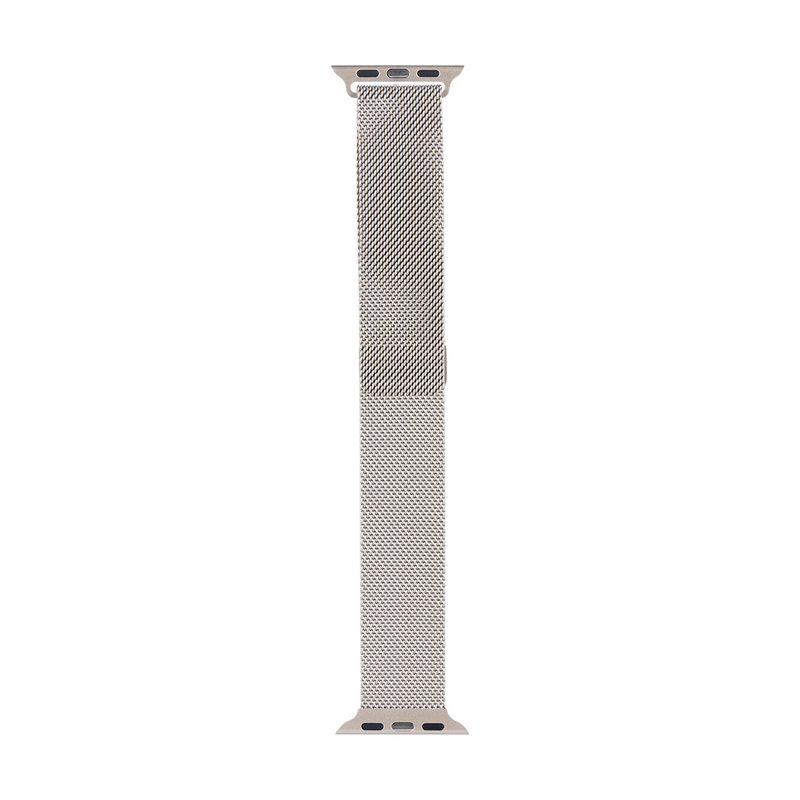 For Apple Watch 42mm, 44mm, 45mm, 49mm Milanese Loop Band 7th Generation Starlight