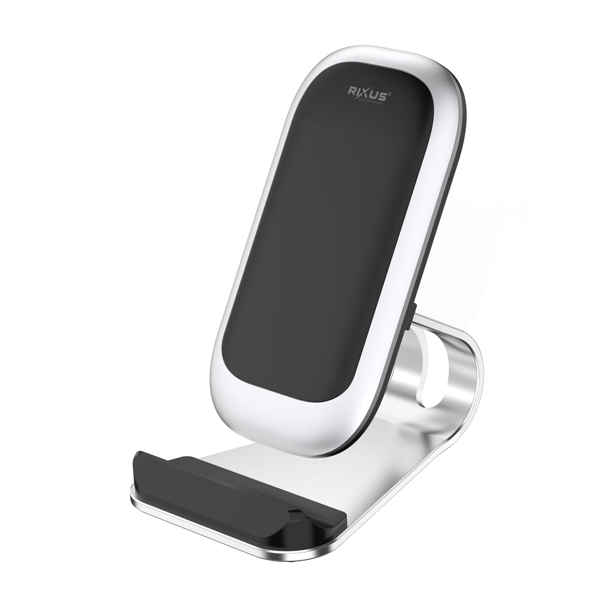 Rixus RXWC35 Wireless Charging Stand Silver