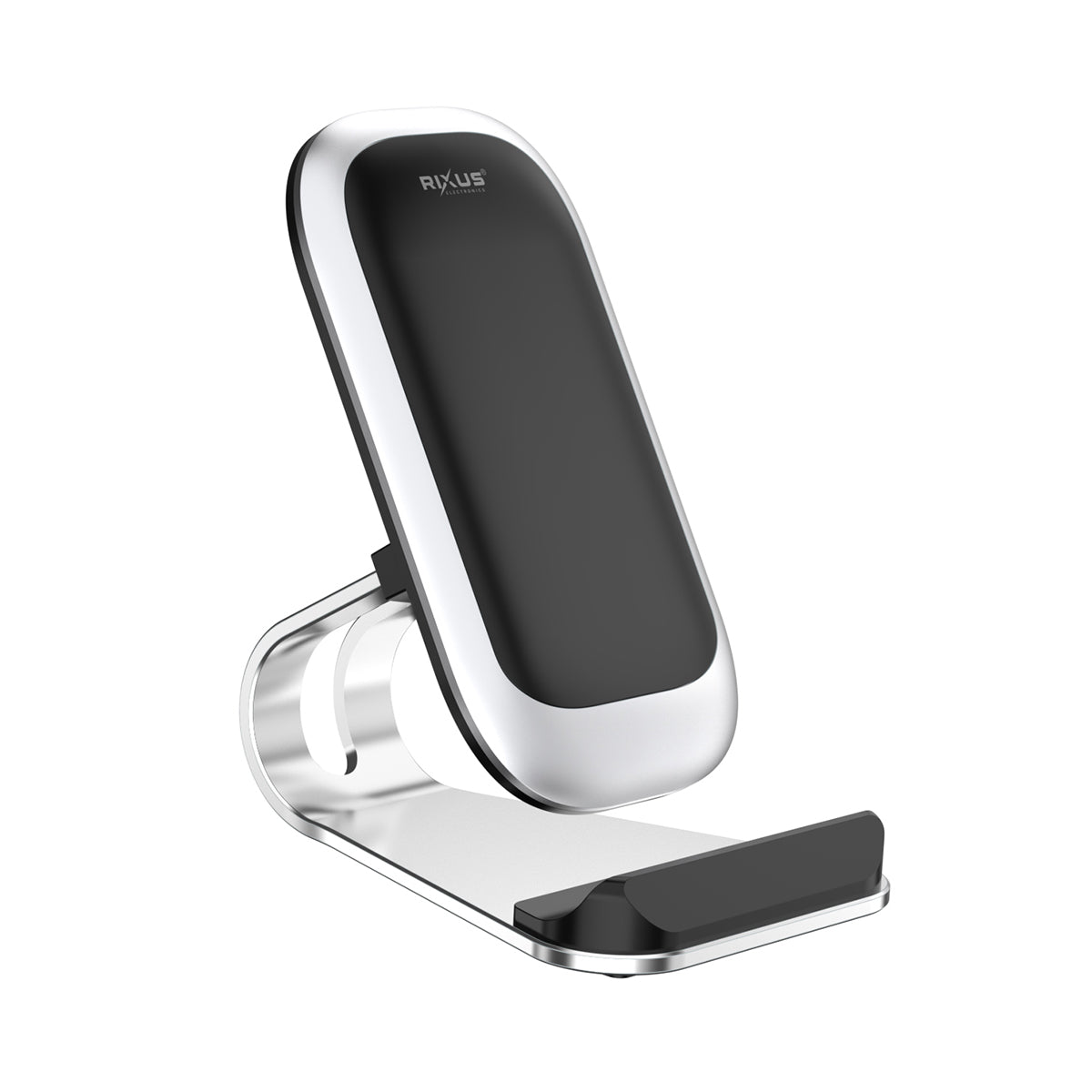 Rixus RXWC35 Wireless Charging Stand Silver