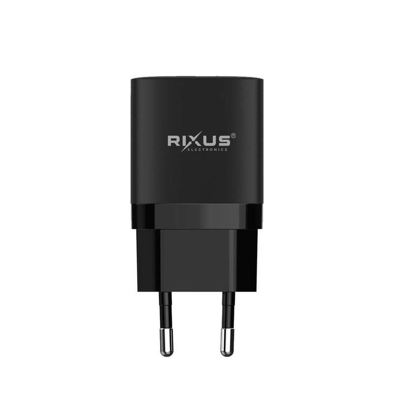 Rixus RX95 Fast Charging Adapter 30W Black