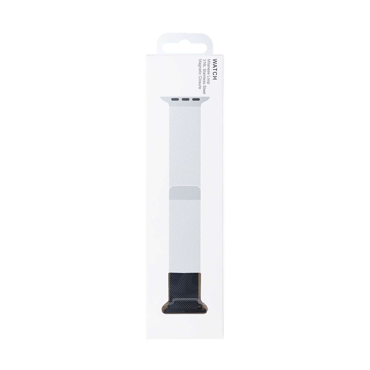 Milanese Loop Band 7th Gen For Apple Watch 42mm, 44mm, 45mm, 49mm Midnight Retail Box