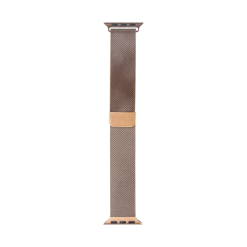 For Apple Watch 38mm, 40mm, 41mm Milanese Loop Band Bronze