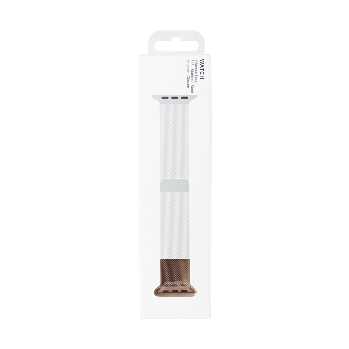 Milanese Loop Band For Apple Watch 42mm, 44mm, 45mm, 49mm Bronze Retail Box