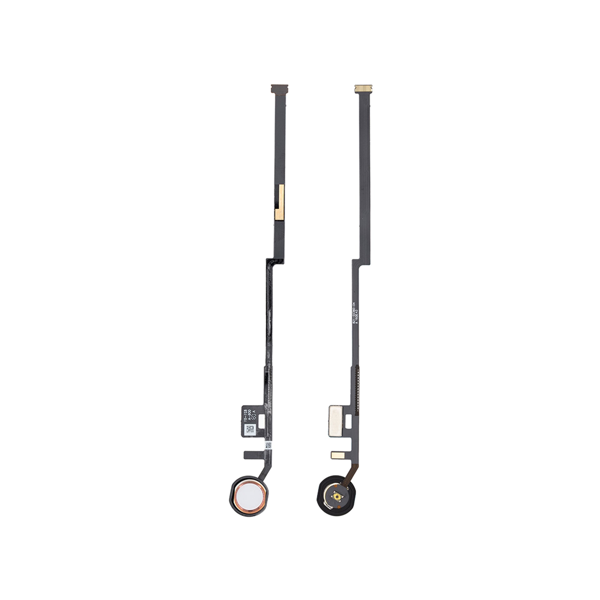 For Apple iPad 7 (2019), iPad 8 (2020), iPad 9 (2021) Home Button Flex Rose Gold OEM