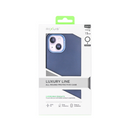 Rixus Classic 02 Case With MagSafe Compatible For Apple iPhone 15 Plus Blue