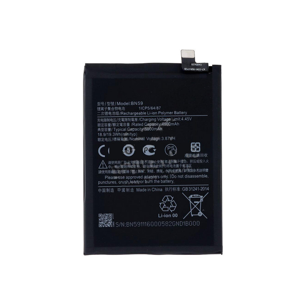 Xiaomi Redmi Note 10, Redmi Note 10S Battery OEM