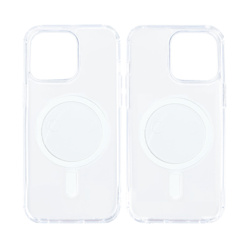 Rixus Magnetic Clear Case For Apple iPhone 12 Pro Max