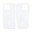 Rixus For iPhone 12 Pro Max Magnetic Clear Case