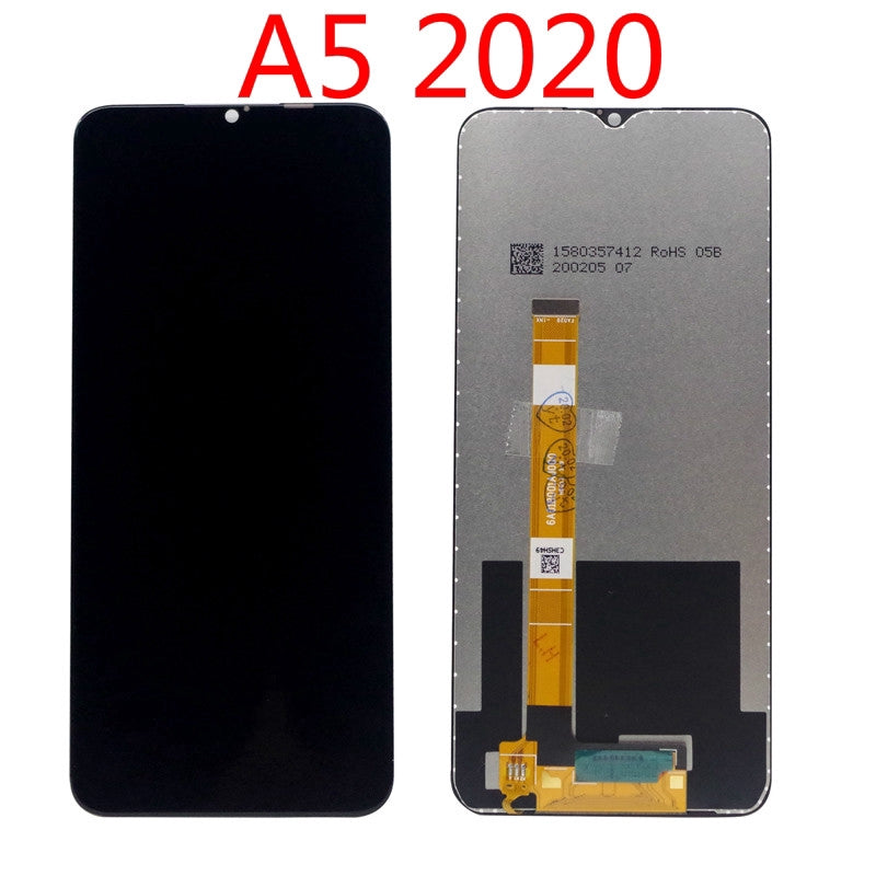 Oppo A5 2020 CPH1931, CPH1959, CPH1933, CPH1935 Display And Digitizer Without Frame Black OEM