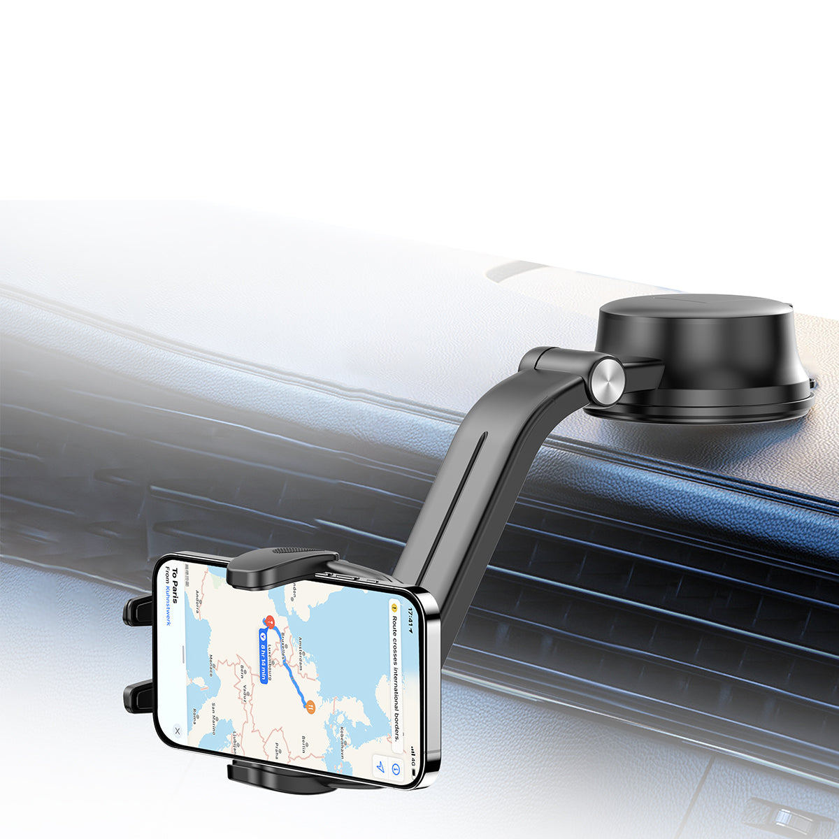Rixus RXHW17 Multifunctional Premium Mobile Phone Bracket Black