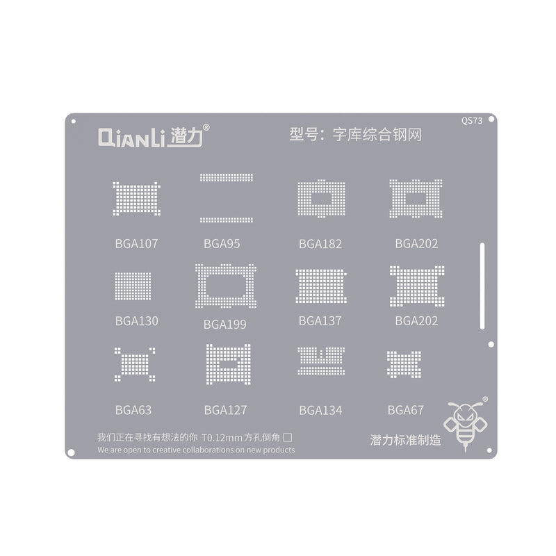 Qianli Bumblebee Stencil For EMMC General DDR (QS73)