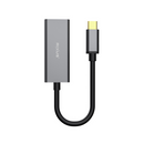 Rixus RXEA01 USB-C To 1000M Card RJ45 Gigabit Drive-free Gray