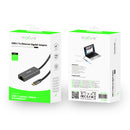 Rixus RXEA01 USB-C To 1000M Card RJ45 Gigabit Drive-free Gray