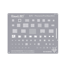 QIANLI Bumblebee Stencil QS74 For Apple iPhone 12 Series