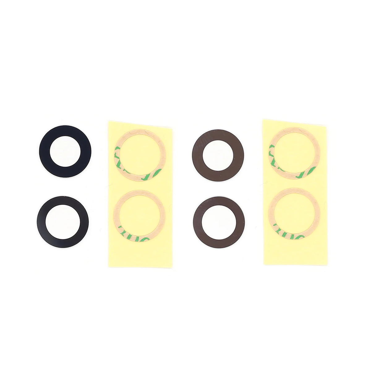 For Apple iPhone 13, 13 Mini Camera Lens Cover Set Black OEM