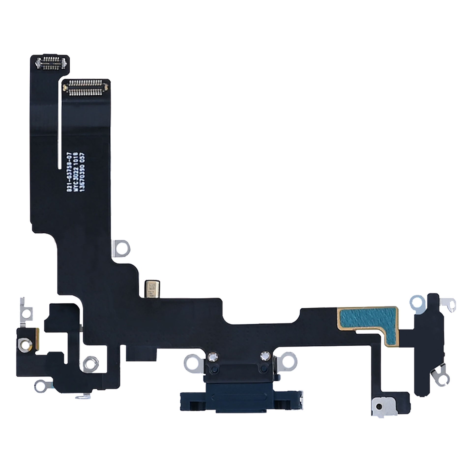 For Apple iPhone 14 System Charging Flex Board Midnight Pulled