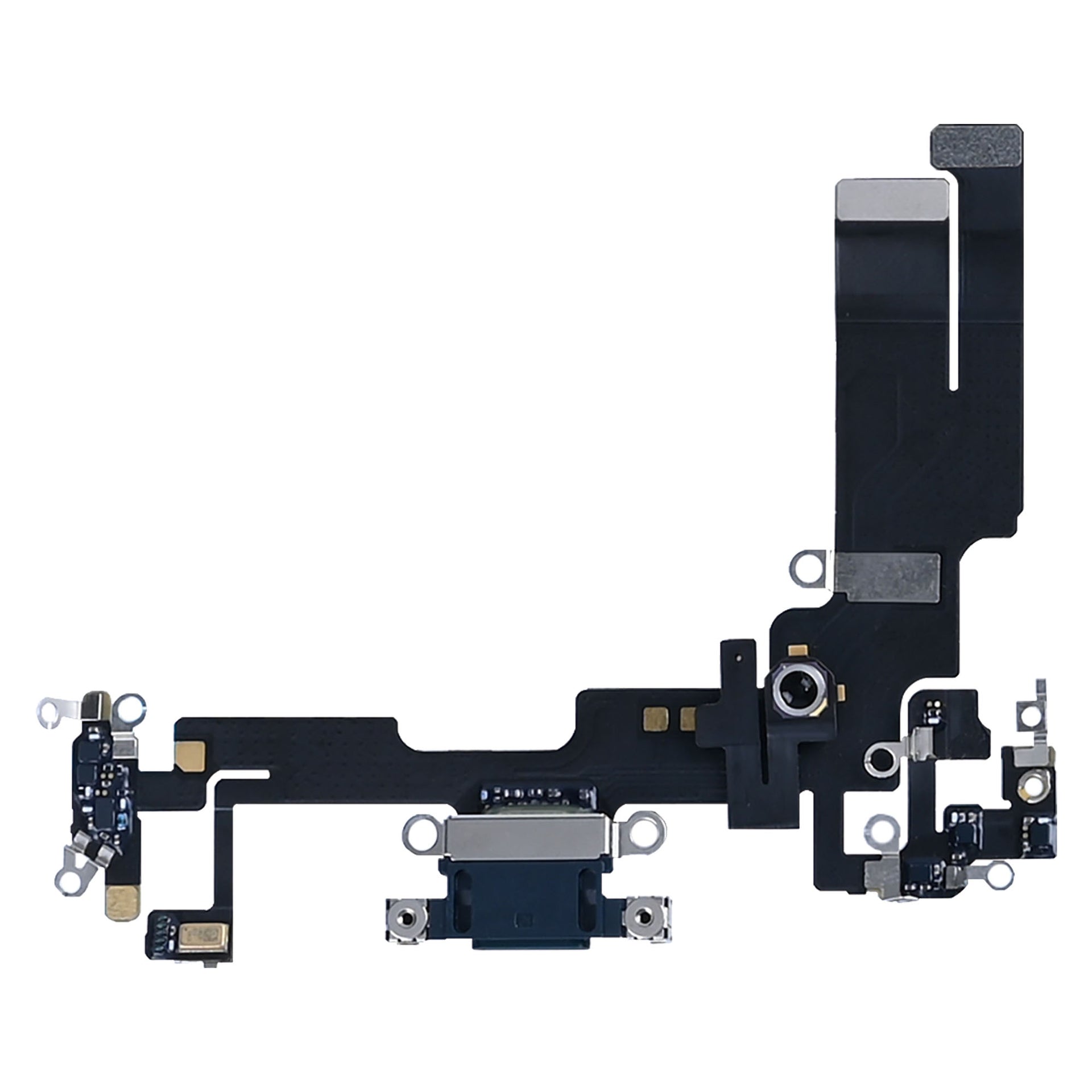 For Apple iPhone 14 System Charging Flex Board Midnight Pulled