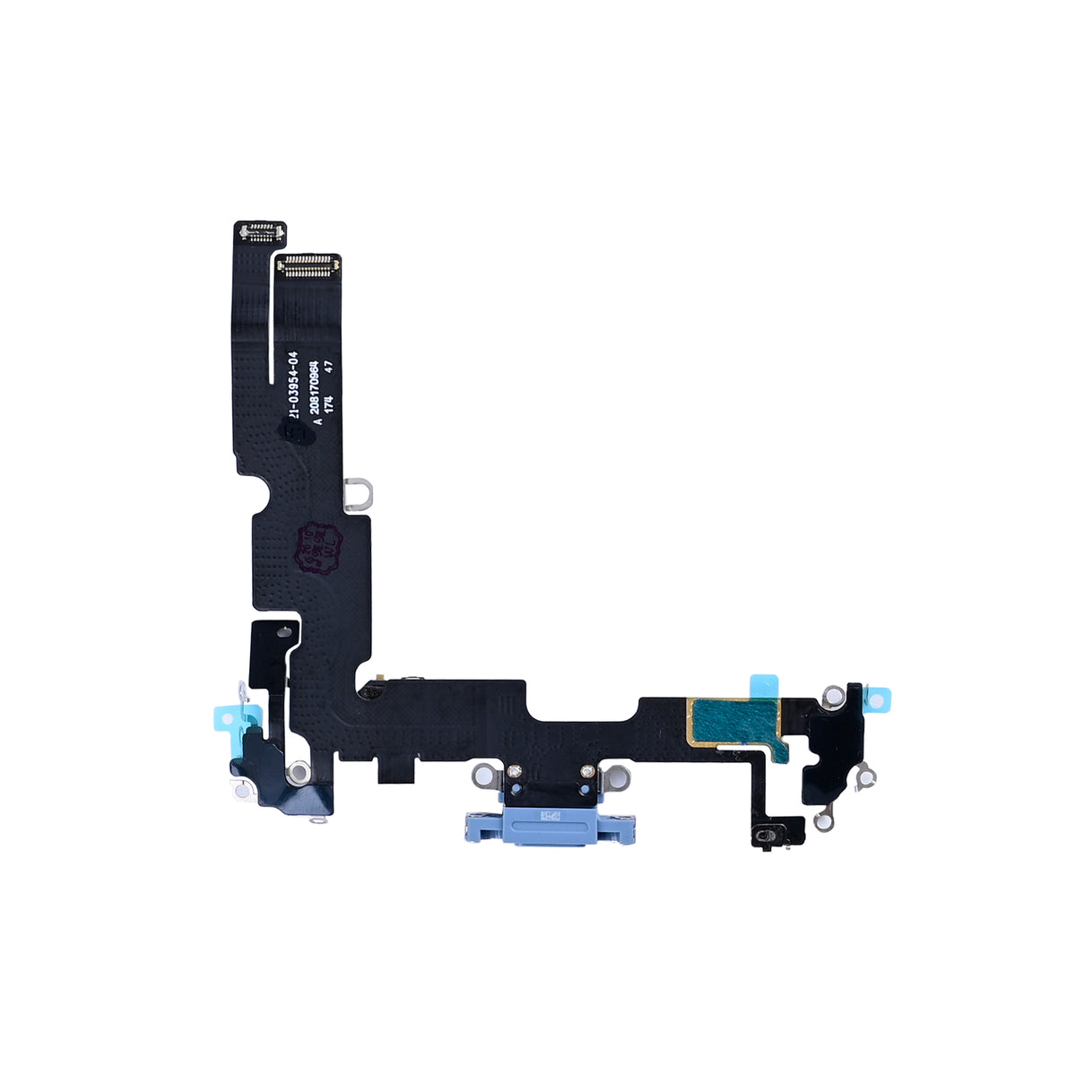 For Apple iPhone 14 Plus System Charging Flex Blue Pulled