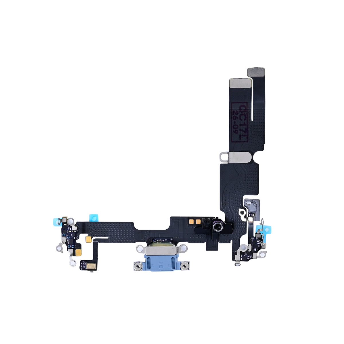 For Apple iPhone 14 Plus System Charging Flex Blue Pulled