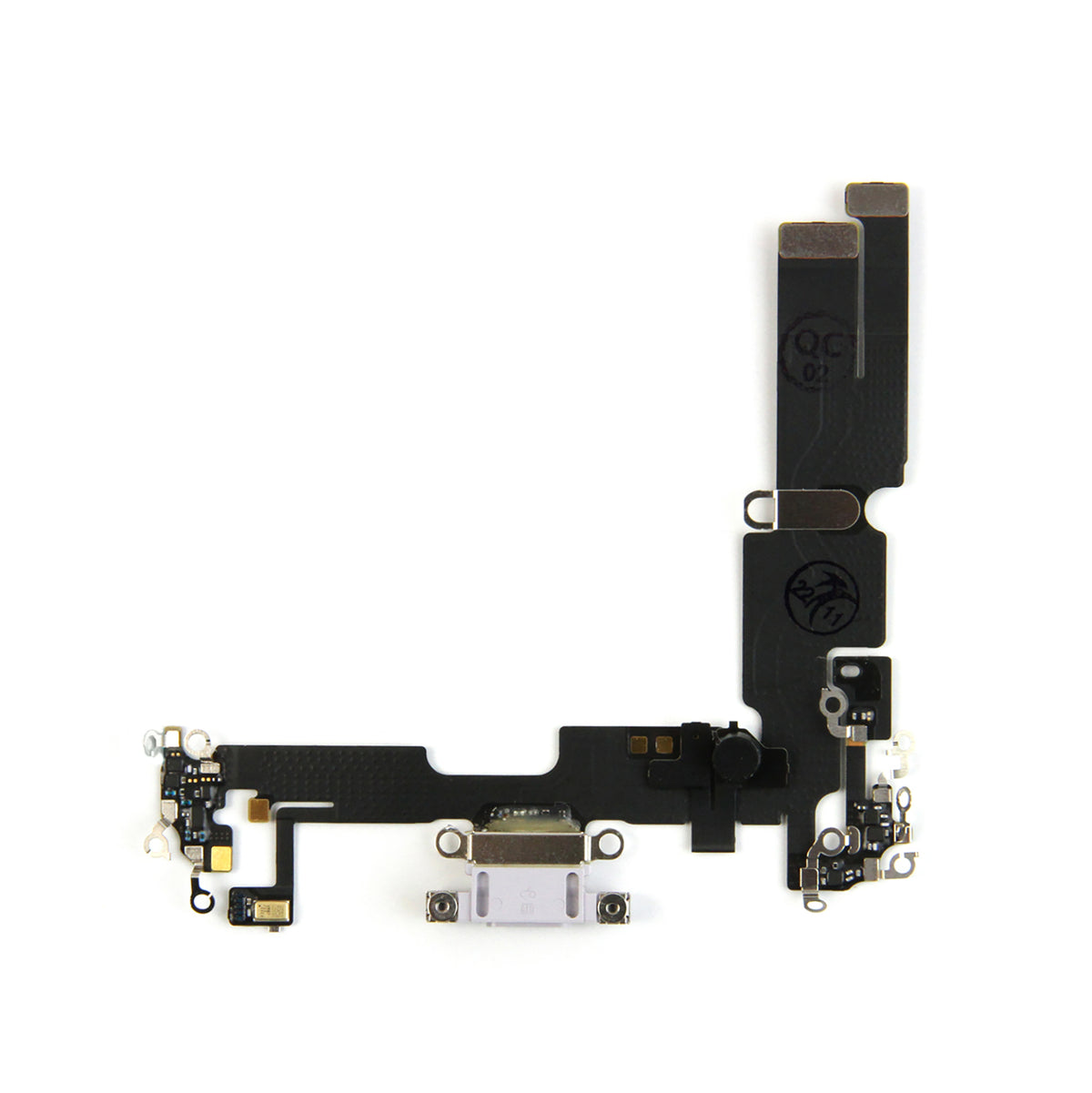 For Apple iPhone 14 Plus System Charging Flex Purple Pulled