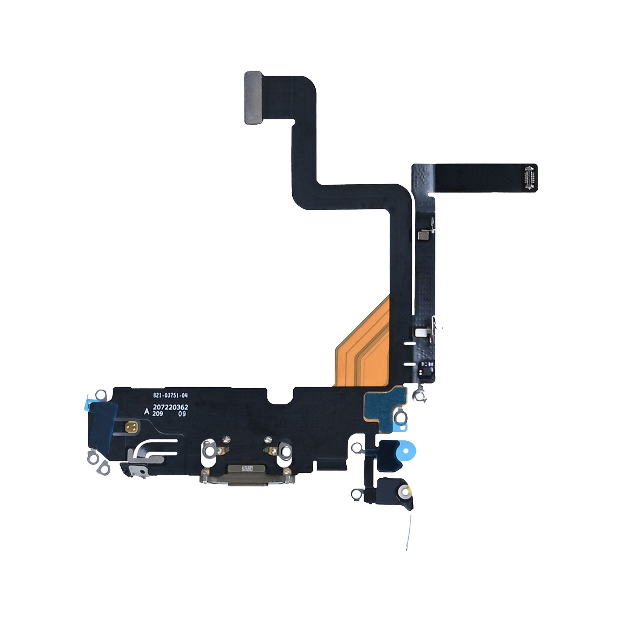 For Apple iPhone 14 Pro System Charging Flex Gold Pulled