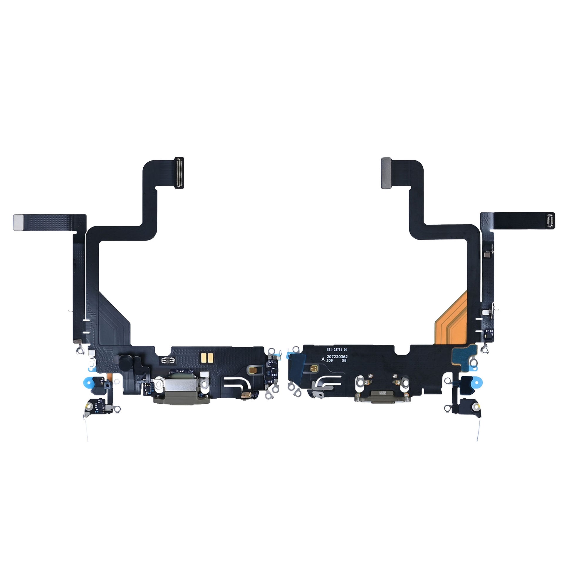 For Apple iPhone 14 Pro System Charging Flex Gold Pulled