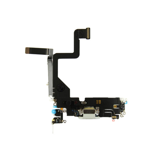For Apple iPhone 14 Pro System Charging Flex Silver Pulled