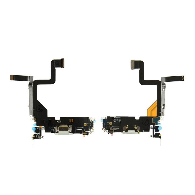 For Apple iPhone 14 Pro System Charging Flex Silver Pulled