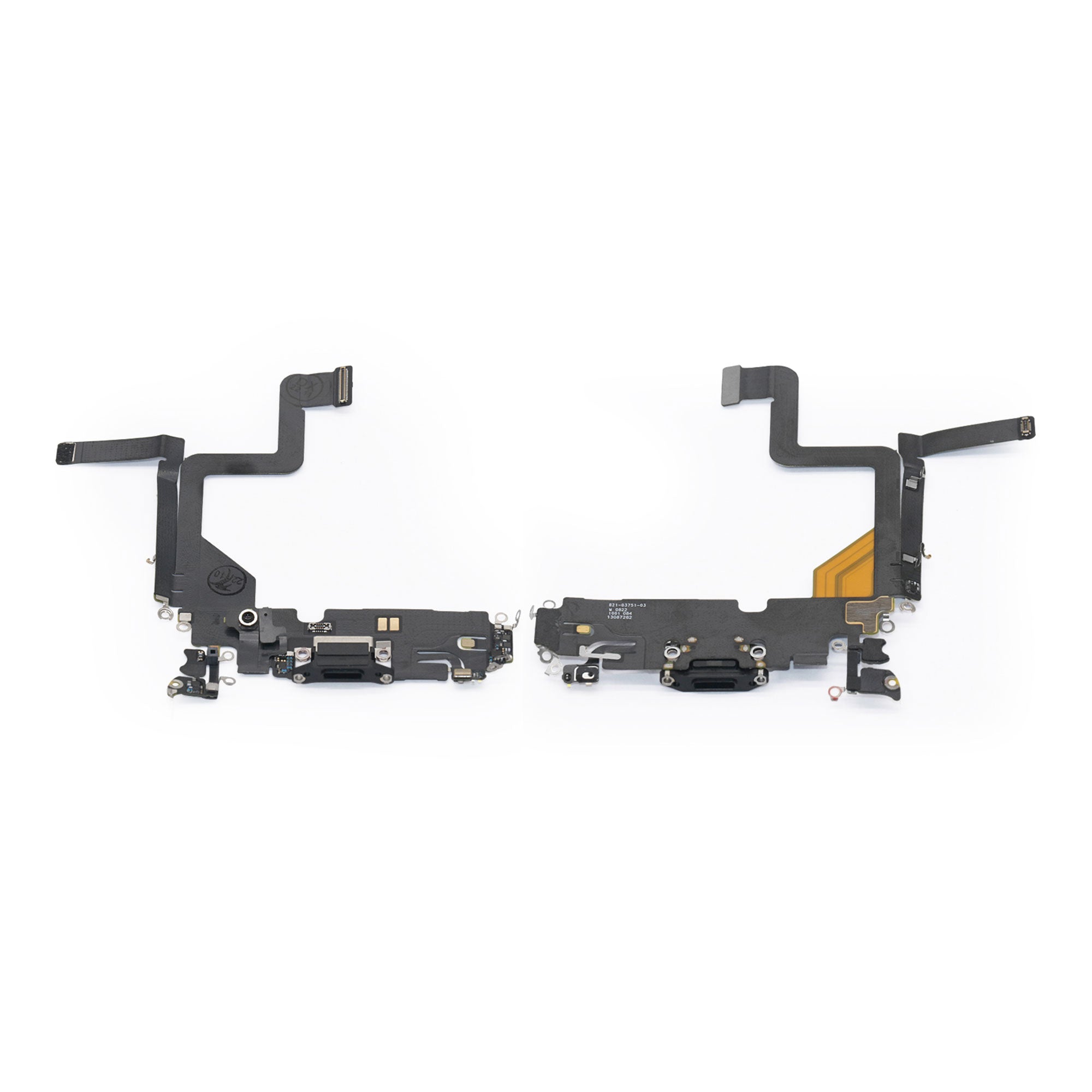 For Apple iPhone 14 Pro System Charging Flex Space Black Pulled
