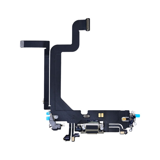 For Apple iPhone 14 Pro Max System Charging Flex Gold Pulled