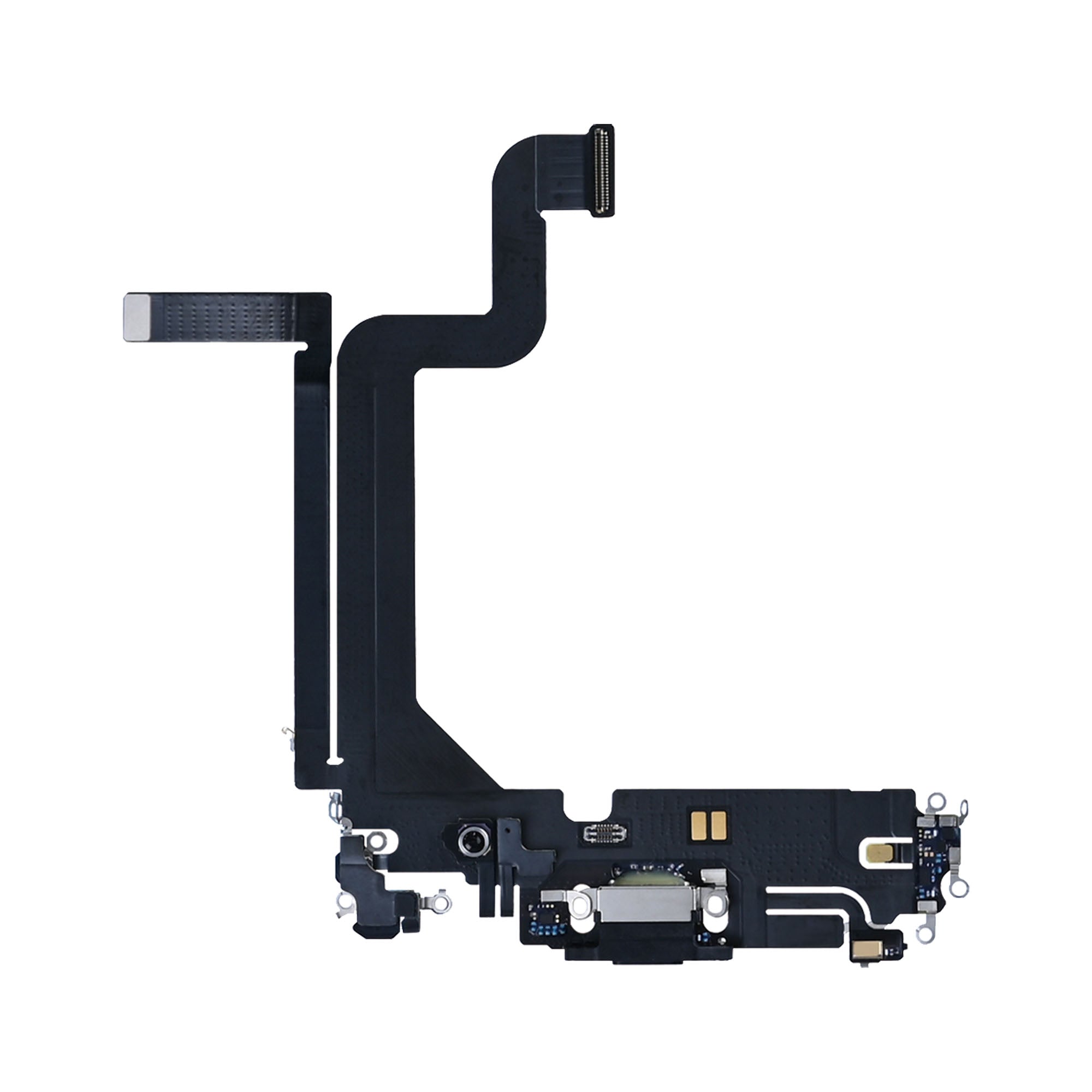 For Apple iPhone 14 Pro Max System Charging Flex Space Black Pulled