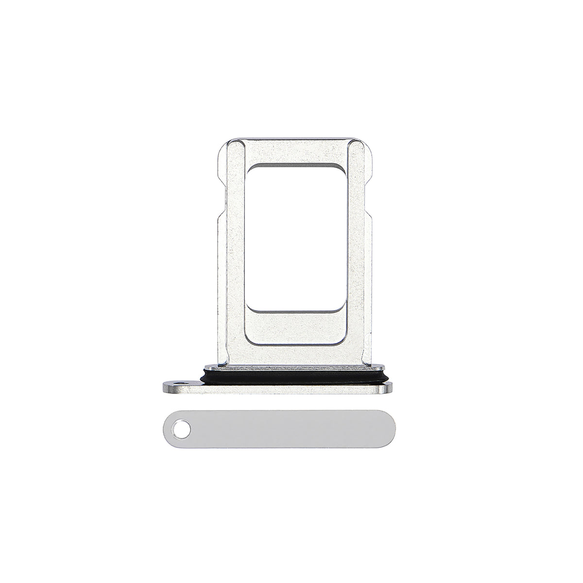 For Apple iPhone 14 Pro Max Sim Card Holder Silver Pulled