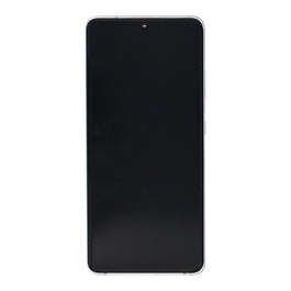 Samsung Galaxy S21 5G Ultra G998B Display And Digitizer With Frame Phantom Silver Service Pack